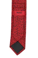 Jedwabny krawat HUGO czerwony